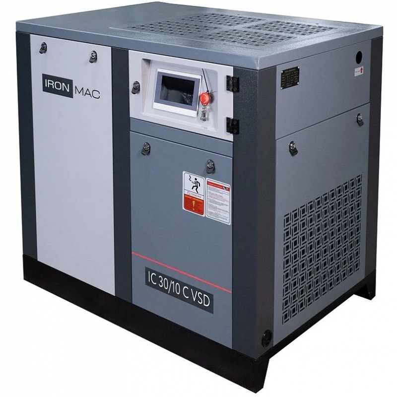 Винтовой компрессор IRONMAC IC 30/10 C VSD (IP 54)