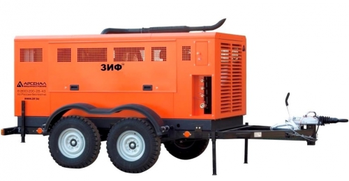 Дизельный компрессор ЗИФ ПВ-30/1,2 на шасси